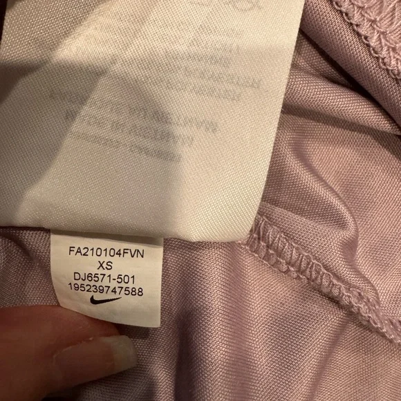 Nike Women's Purple Short Sleeve Tee - Picture 6 of 8